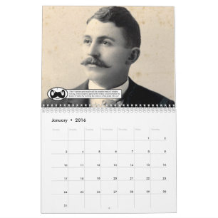 Die Schnurrbärte von Placer County Kalender