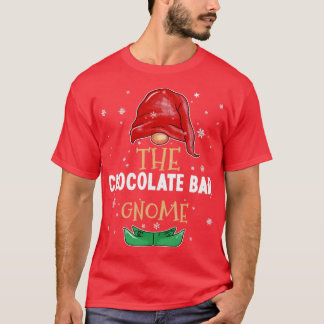 Die Schokolade Bar Gnome Familie passt Weihnachten T-Shirt