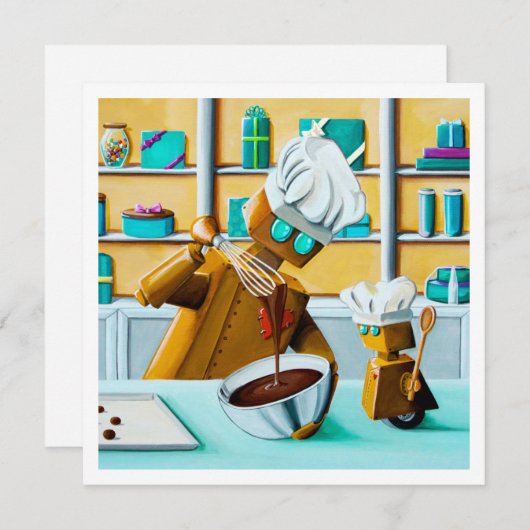 Die Schokolade - Mini-Print (Vorne/Hinten)