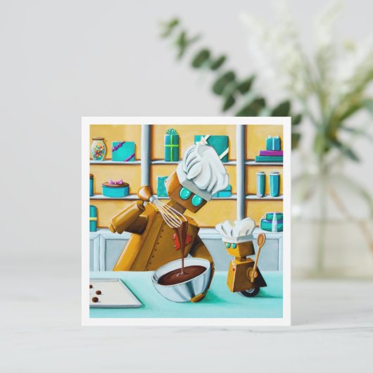 Die Schokolade - Mini-Print (Stehend Vorderseite)