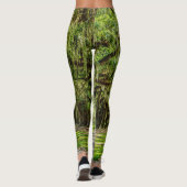 Die schöne Allee der Eichen Leggings (Rückseite)