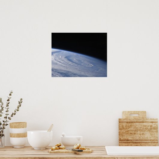 Die schöne Aussicht Poster (Küche)