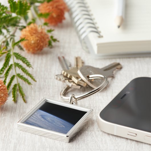 Die schöne Aussicht Schlüsselanhänger (Seite)