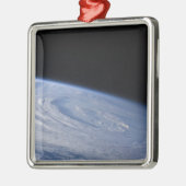 Die schöne Aussicht Silbernes Ornament (Links)