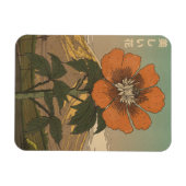 Die schöne Blume Magnet (Horizontal)