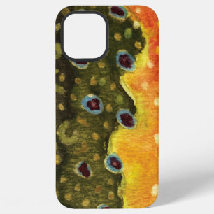 Die schöne Buchforelle, Brookie-Fliegenfischen iPhone 12 Pro Max Hülle