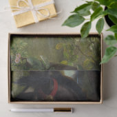 Die schöne Dame ohne Gnade von Frank Dicksee Seidenpapier (Geschenk)