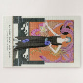 Die schöne Dame ohne Gnade von George Barbier Puzzle (Horizontal)
