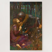 Die schöne Dame ohne Mitleid John Waterhouse Puzzle (Vertikal)