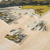 Die schöne entspannende Landschaft Puzzle (Seite)