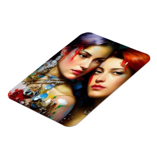 Die schöne Farbgestaltung Magnet (Linke Seite)