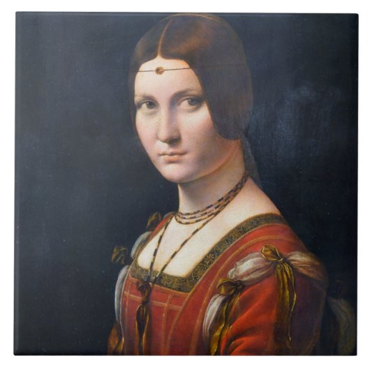Die schöne Ferronnière Fliese (Vorderseite)