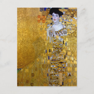 Die schöne Frau in Gold Gustav Klimt Postkarte