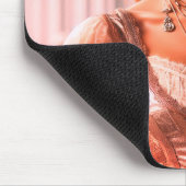Die schöne Frau Laptop Desktop Tablet Mousepad (Ecke)