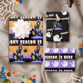 Die schöne Jahreszeit ist hier mit Halloween-Farbf Geschenkpapier Set