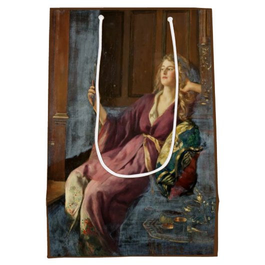 Die schöne kleine Hexe Mittlere Geschenktüte (Rückseite)