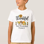 Die schöne kleine Sonnenblumenfamilie T-Shirt (Vorderseite)