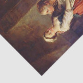 Die schöne Küche von Francois Boucher Seidenpapier (Ausschnitt)