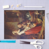 Die schöne Küche von Francois Boucher Seidenpapier (Handwerk)