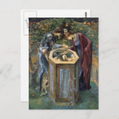 Die schöne Kunst des Baleful Head Postkarte (Vorne/Hinten)