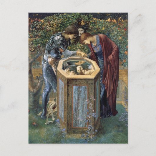 Die schöne Kunst des Baleful Head Postkarte (Vorderseite)