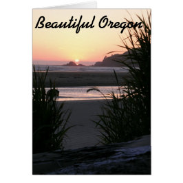 Die schöne Küste von Oregon