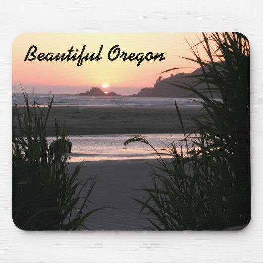 Die schöne Küste von Oregon Mousepad (Vorne)