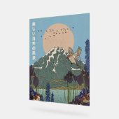 Die schöne Landschaft Acrylschild (Winkel)