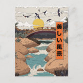 Die schöne Landschaft Postkarte (Vorderseite)