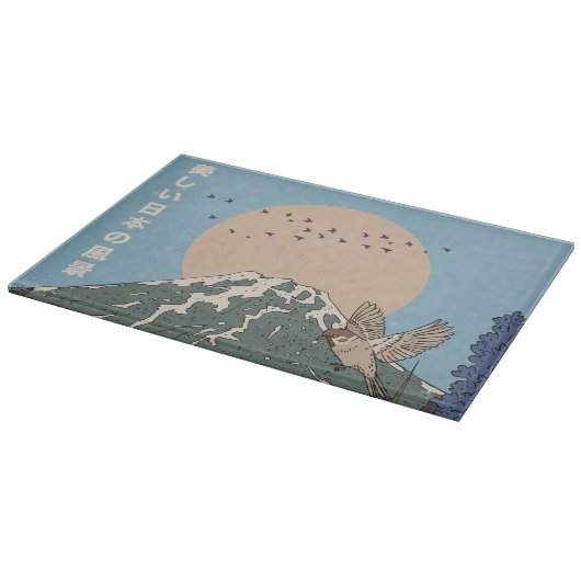 Die schöne Landschaft Schneidebrett (Ecke)