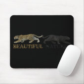 Die schöne Leopardenlandschaft Mousepad (Mit Mouse)