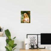 Die schöne Leserin Poster (Heimbüro)