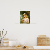 Die schöne Leserin Poster (Küche)