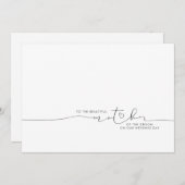 Die schöne Mutter der Groom-Braut-Botschaft (Vorne/Hinten)