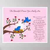 Die schöne Person, die Sie wirklich sind Poster (Vorne)