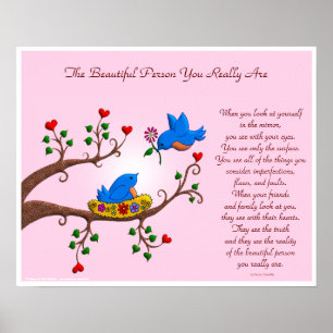 Die schöne Person, die Sie wirklich sind Poster