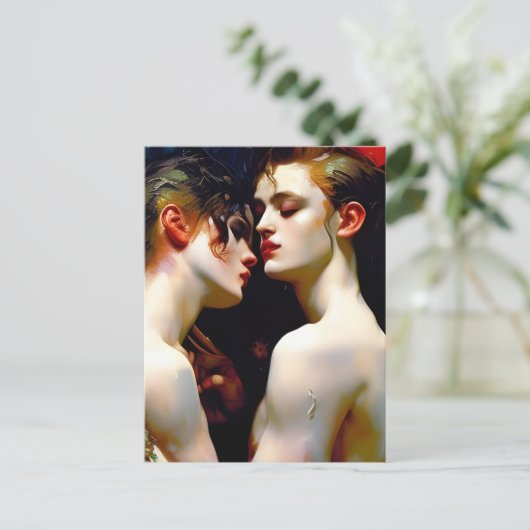 Die schöne Postkarte (Stehend Vorderseite)