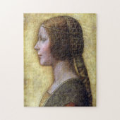 Die schöne Prinzessin Leonardo da Vinci Puzzle (Vertikal)