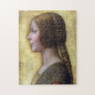 Die schöne Prinzessin Leonardo da Vinci Puzzle