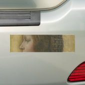 Die schöne Prinzessin (von Leonardo da Vinci) Autoaufkleber (Auf Auto)