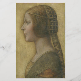 Die schöne Prinzessin (von Leonardo da Vinci) Briefpapier