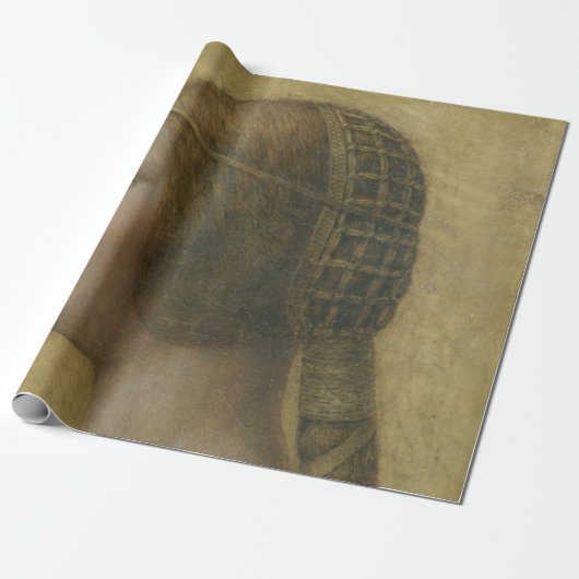 Die schöne Prinzessin (von Leonardo da Vinci) Geschenkpapier (Ungerollt)
