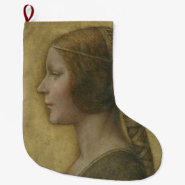 Die schöne Prinzessin (von Leonardo da Vinci) Großer Weihnachtsstrumpf