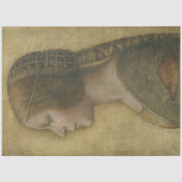 Die schöne Prinzessin (von Leonardo da Vinci) Seidenpapier