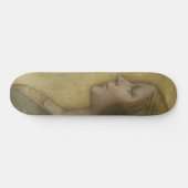 Die schöne Prinzessin (von Leonardo da Vinci) Skateboard (Horizontal)