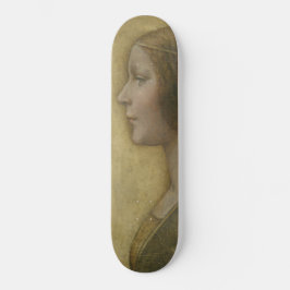 Die schöne Prinzessin (von Leonardo da Vinci) Skateboard