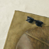 Die schöne Prinzessin (von Leonardo da Vinci) Strandtuch (Beispiel)