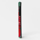 Die schöne rote Dahlia-Printkiste Case-Mate iPhone Hülle (Hinten/Links)