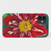 Die schöne rote Dahlia-Printkiste Case-Mate iPhone Hülle (Rückseite (Horizontal))