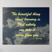 DIE SCHÖNE SACHE ÜBER DAS LERNEN VON B.B.KING POST POSTER (Vorne)